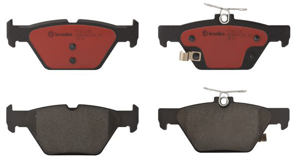 P78026N Rear PRIME Series Ceramic Brake Pad Set
