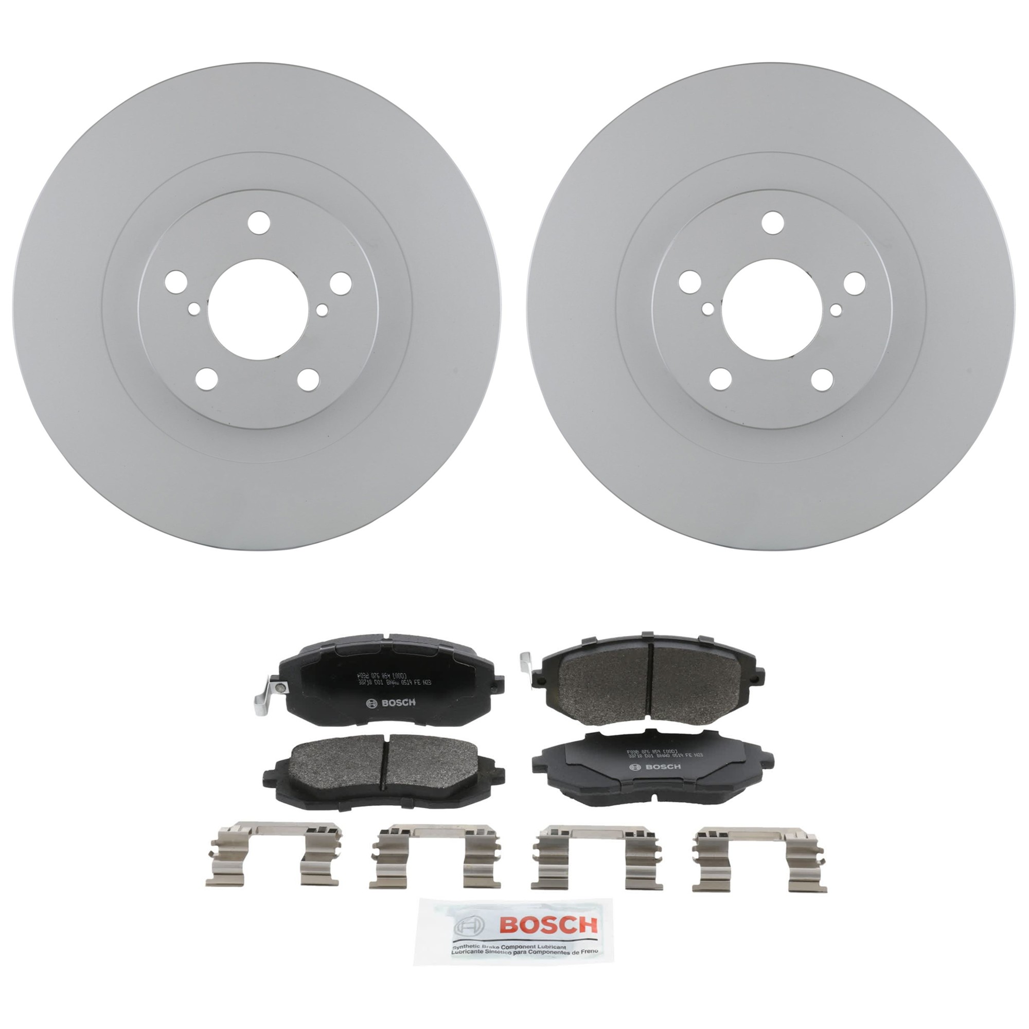 P929481210 2-Wheel Set Front Brake Disc and Pad Kit, 293.3 mm QuietCast Series, Includes (1) Brake Pad Set and (2) Brake Disc