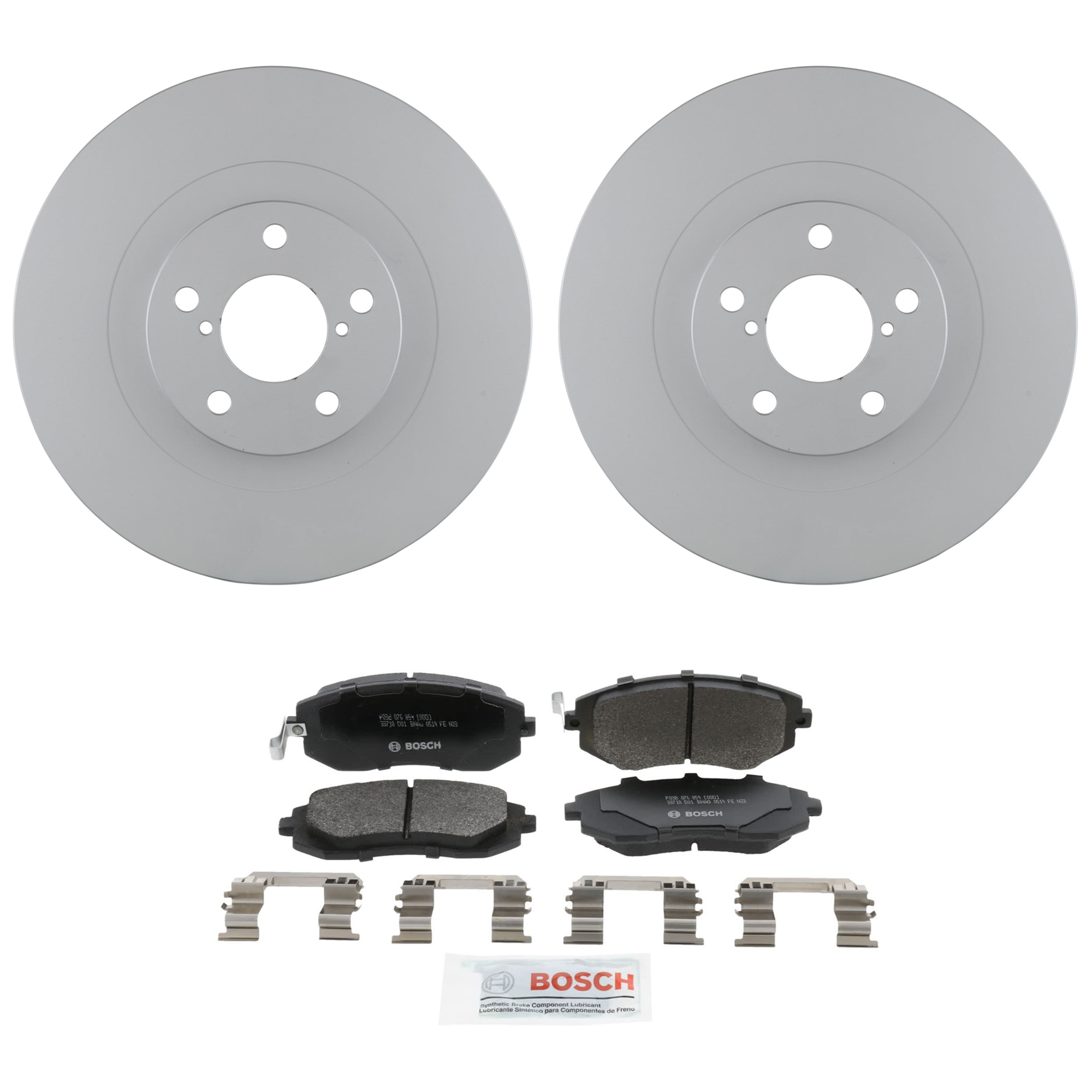P929481210 2-Wheel Set Front Brake Disc and Pad Kit, 293.3 mm QuietCast Series, Includes (1) Brake Pad Set and (2) Brake Disc