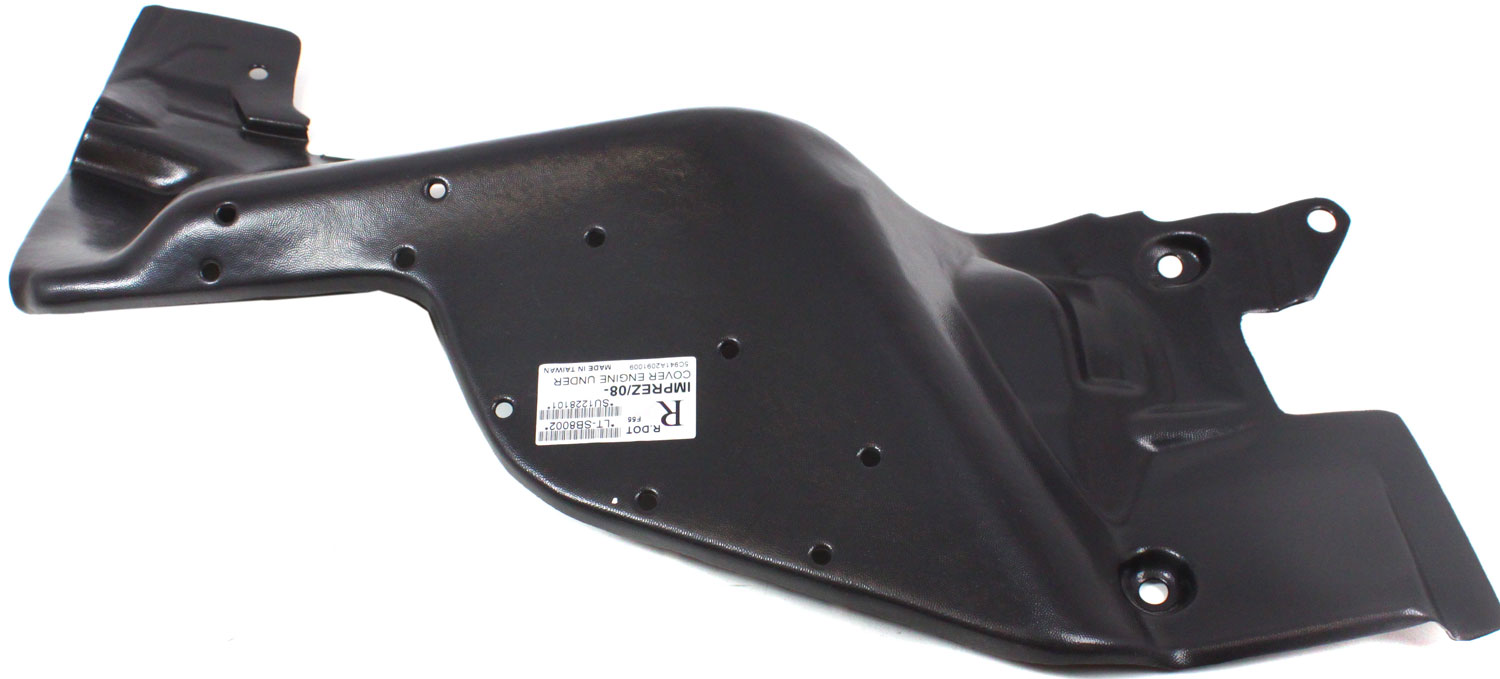 Passenger Side Engine Splash Shield, 4 Cyl., 2.5L Engine