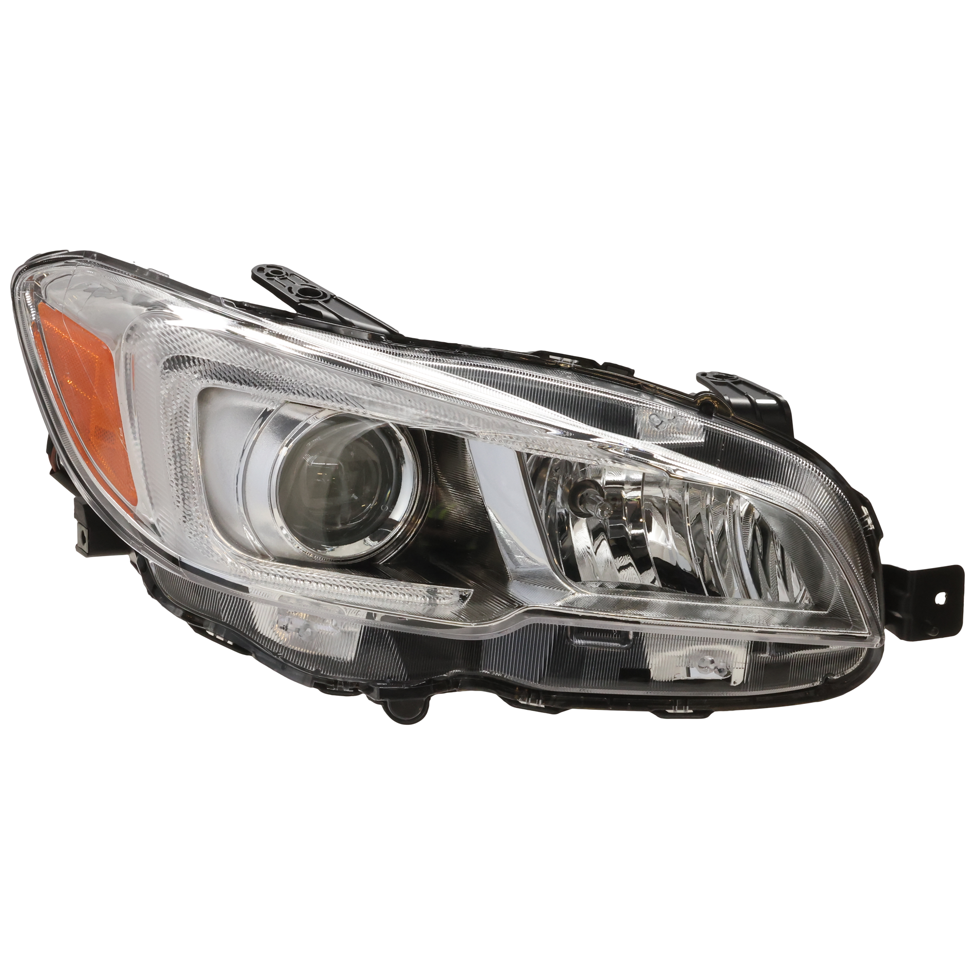 Passenger Side Headlight, with Bulb, Halogen, Clear Lens