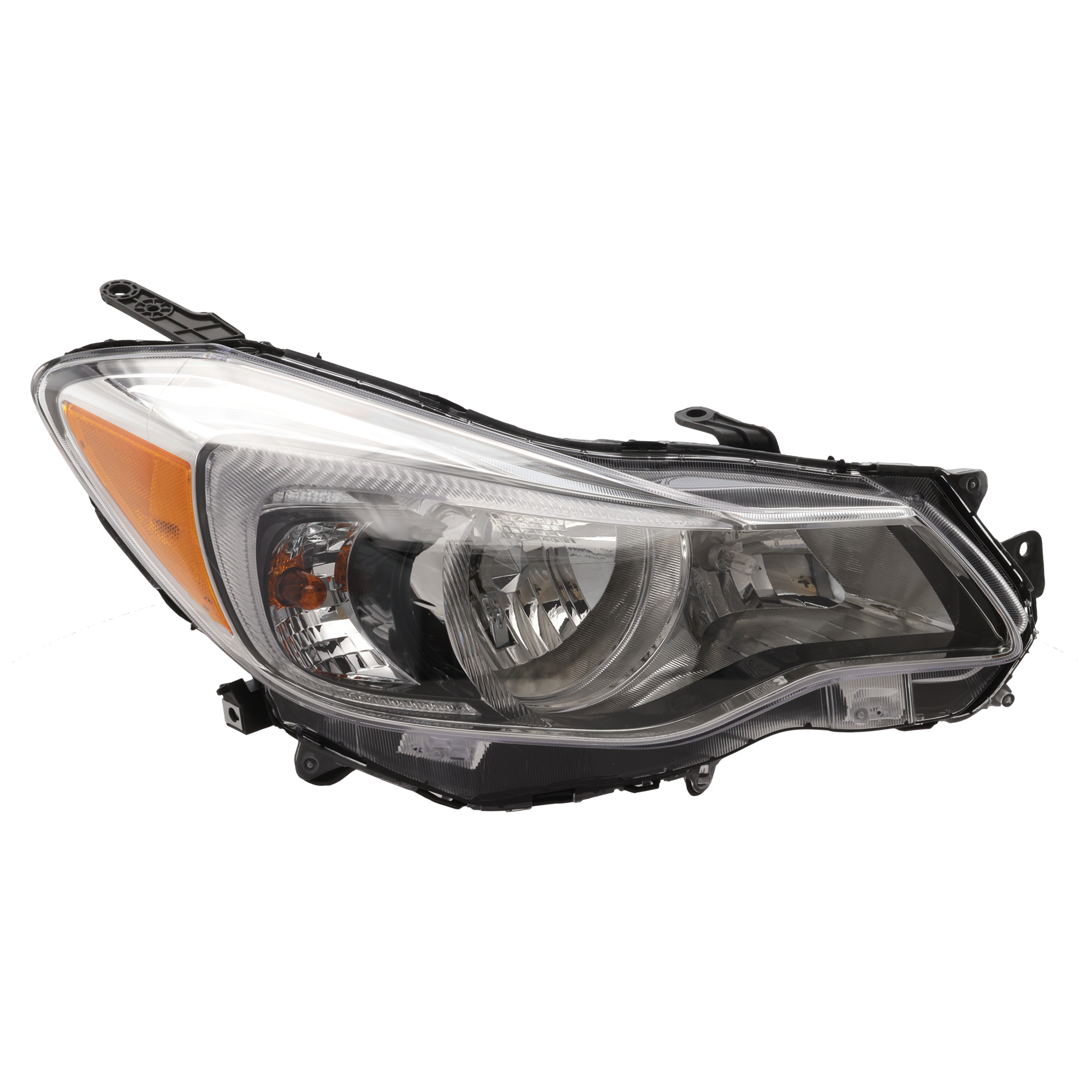 Passenger Side Headlight, with Bulb, Halogen, Clear Lens