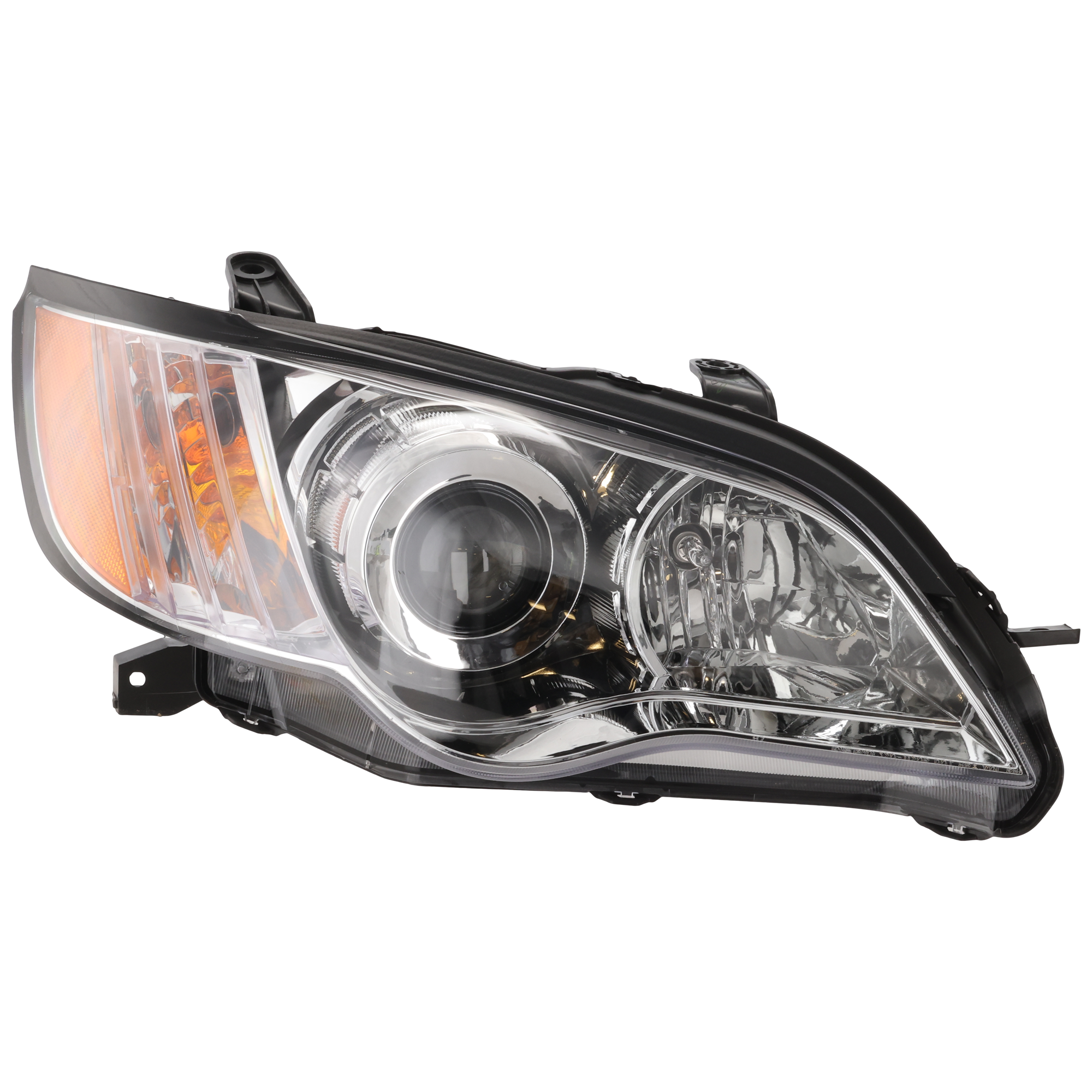 Passenger Side Headlight, with Bulb, Halogen, Clear Lens