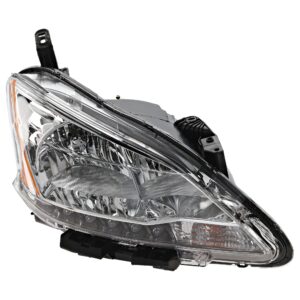 Passenger Side Headlight, with Bulb, Halogen, Clear Lens, 4 Cyl., 1.8L Engine