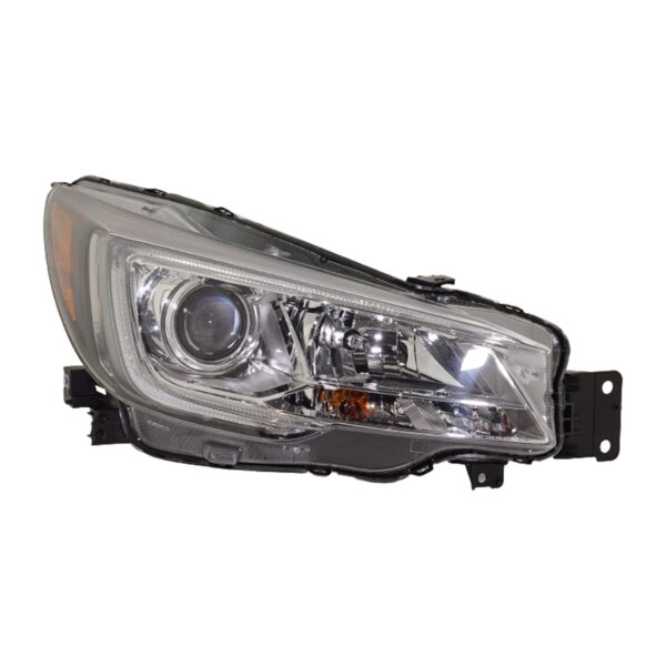 Passenger Side Headlight, with Bulb, Halogen, Clear Lens, 4 Cyl., 2.4L Engine