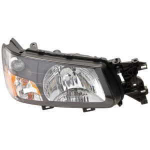 Passenger Side Headlight, with Bulb, Halogen, Clear Lens, 4 Cyl., 2.5L Engine