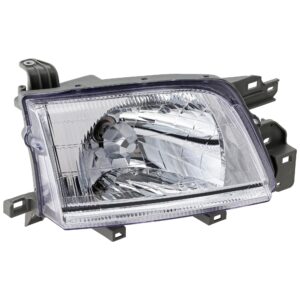 Passenger Side Headlight, with Bulb, Halogen, Clear Lens, 4 Cyl., 2.5L Engine