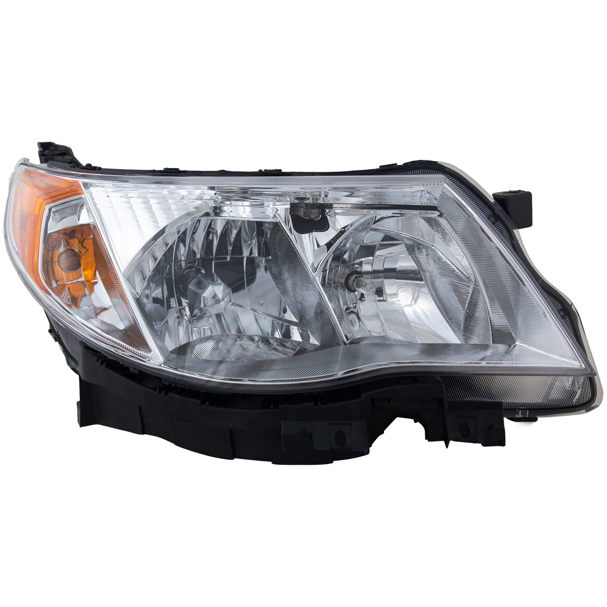 Passenger Side Headlight, with Bulb, Halogen, Clear Lens, 4 Cyl., 2.5L Engine