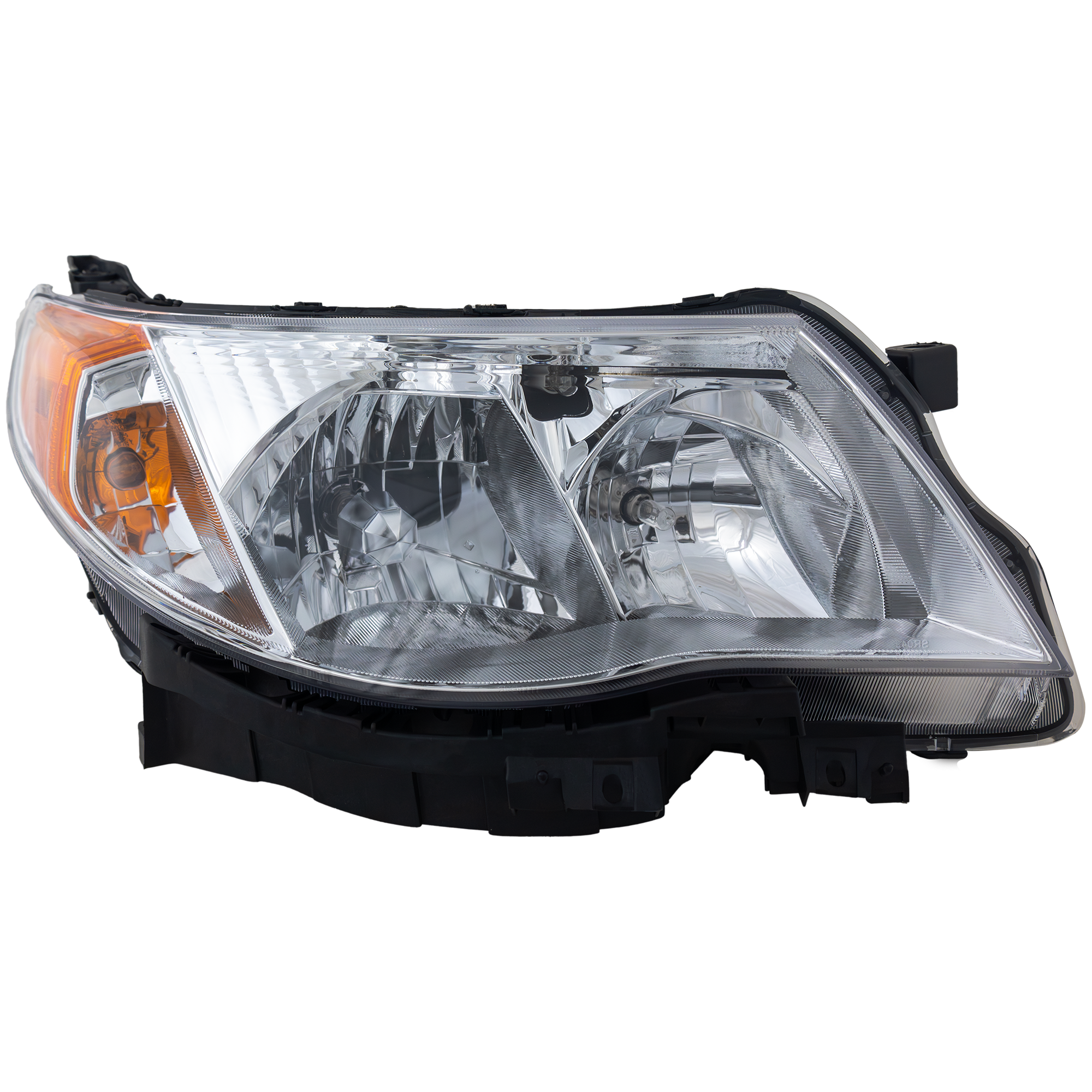 Passenger Side Headlight, with Bulb, Halogen, Clear Lens, 4 Cyl., 2.5L Engine
