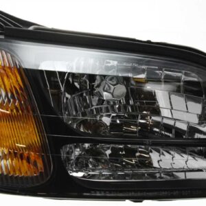 Passenger Side Headlight, with Bulb, Halogen, Clear Lens, CAPA Certified