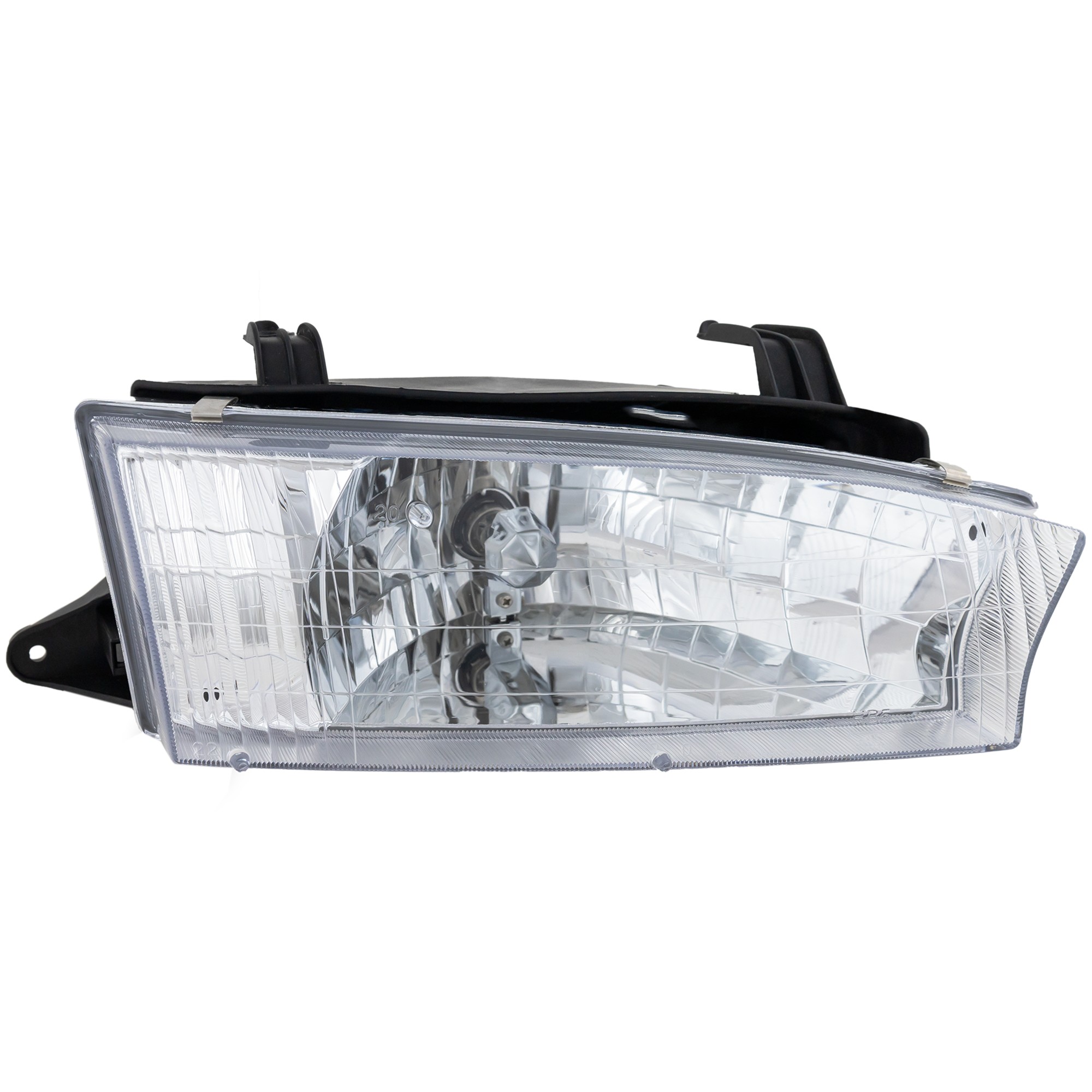 Passenger Side Headlight, with Bulb, Halogen, Clear Lens, Production Date From May 1997