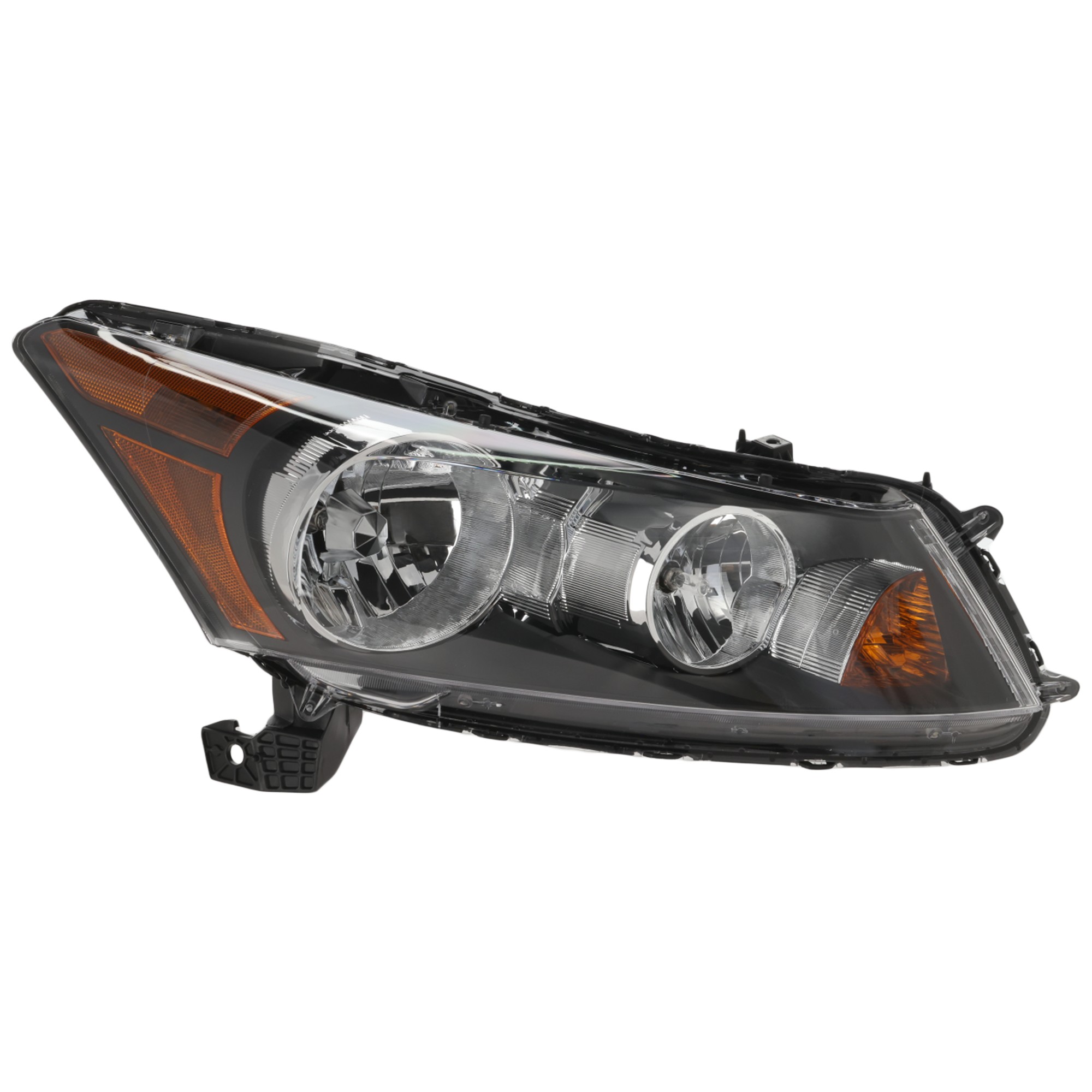 Passenger Side Headlight, with Bulb, Halogen, Clear Lens