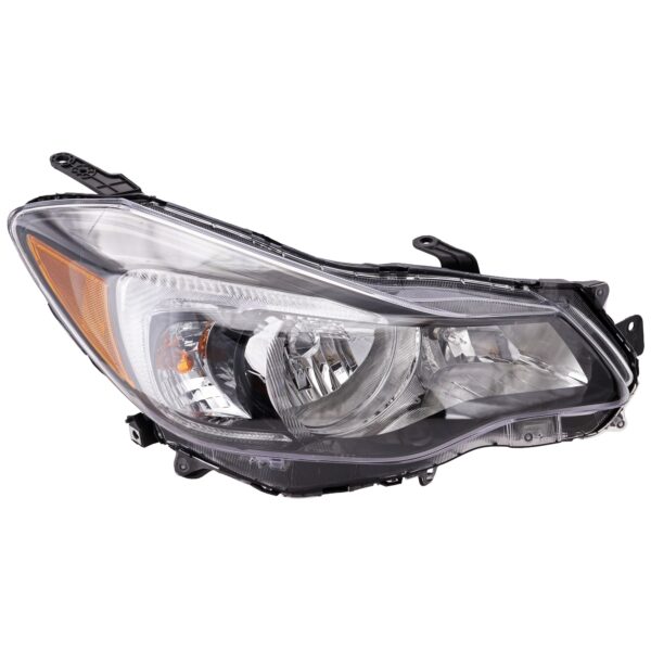 Passenger Side Headlight, with Bulb, Halogen, Sedan/Wagon
