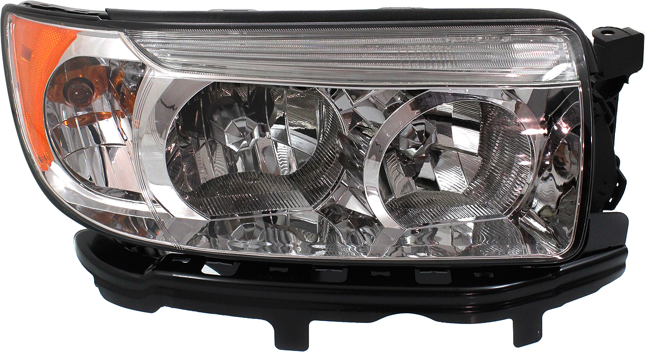 Passenger Side Headlight, with Bulb, Halogen, without Sport Package Model, CAPA Certified