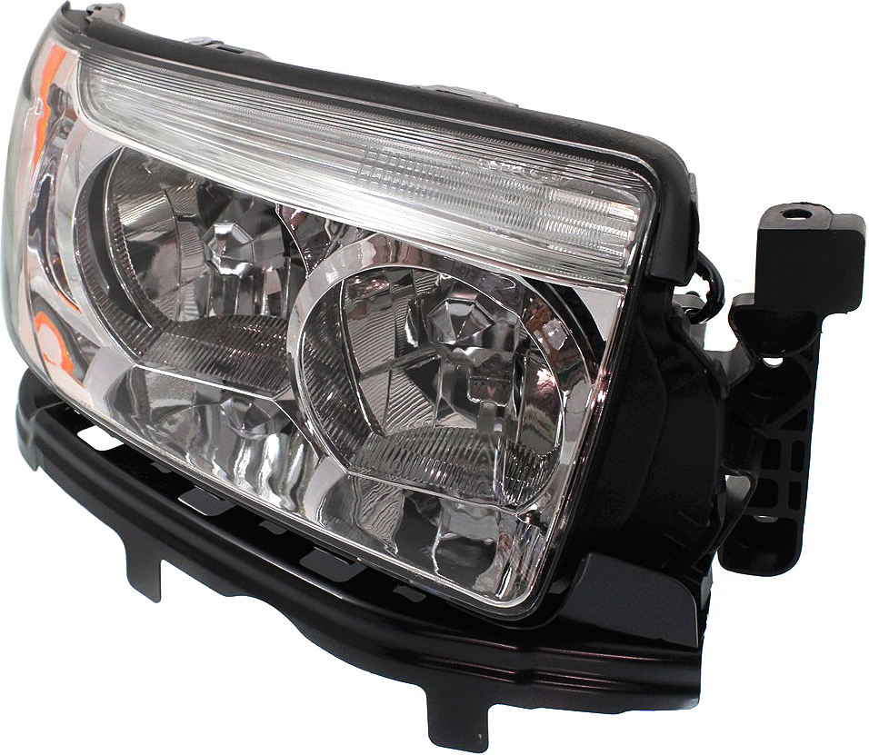 Passenger Side Headlight, with Bulb, Halogen, without Sport Package Model, CAPA Certified