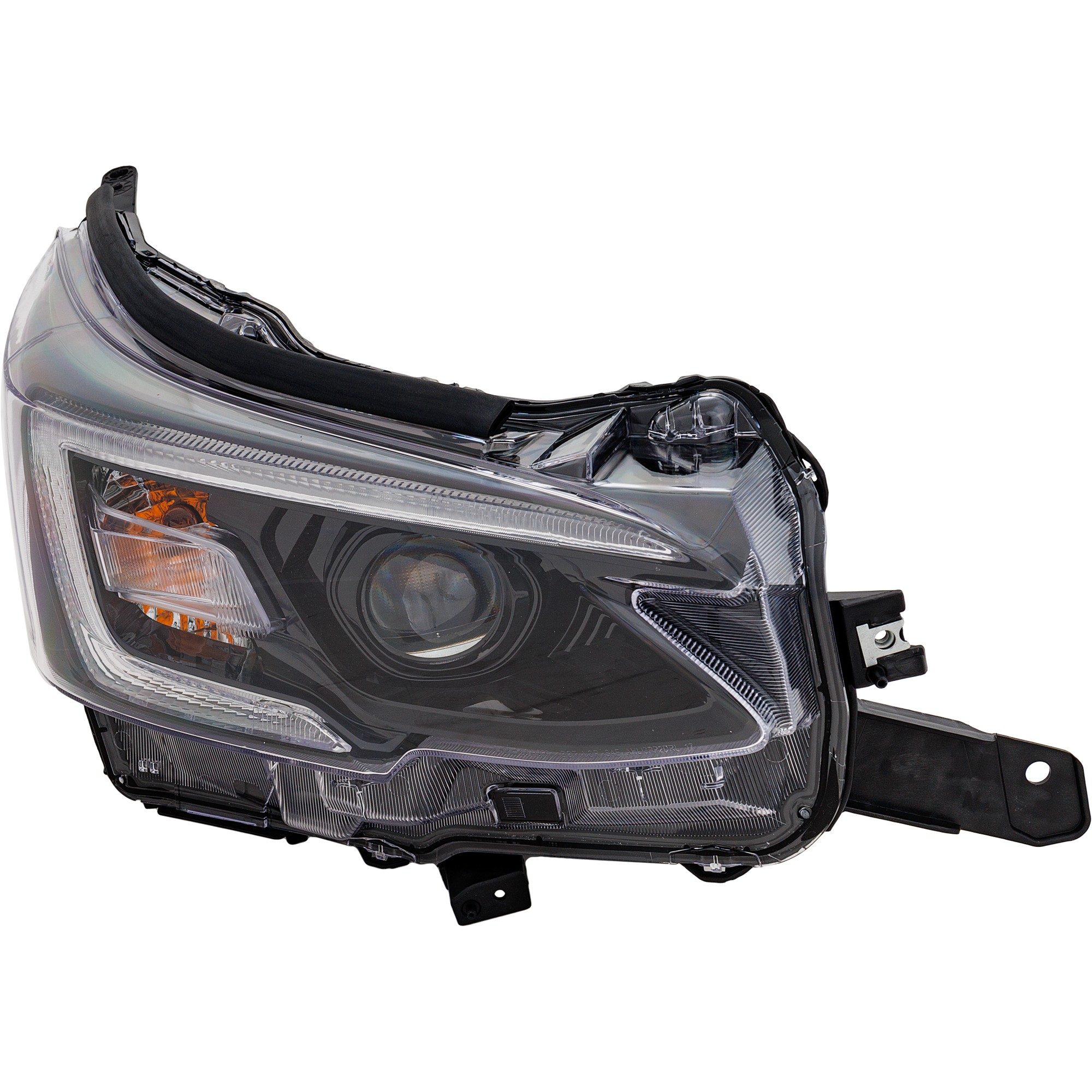 Passenger Side Headlight, with Bulb, LED, Base/Sport/Premium/Onyx Edition XT Models, For Models Without LED Steering Responsive Headlights (SRH), CAPA Certified