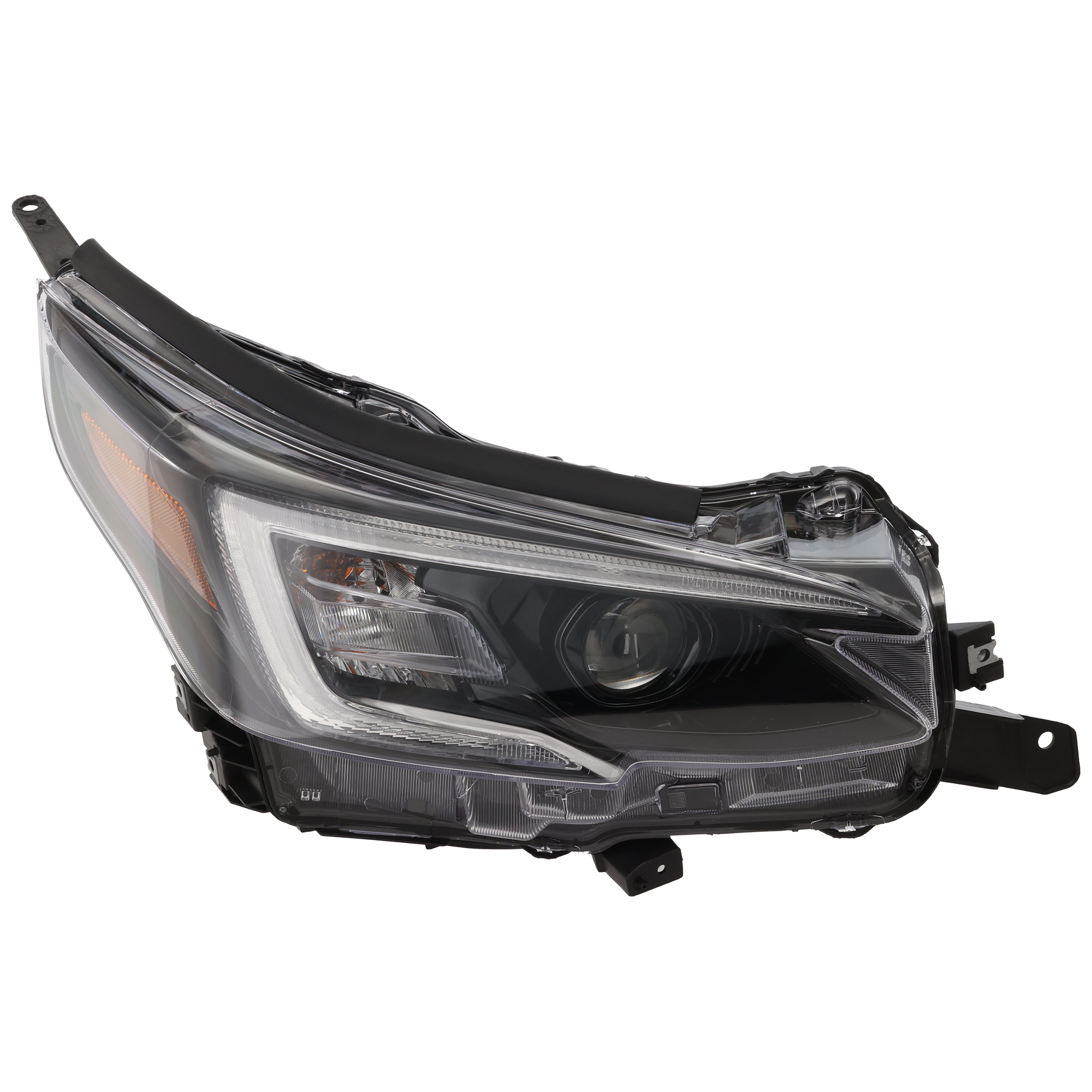 Passenger Side Headlight, with Bulb, LED, Base/Sport/Premium/Onyx Edition XT Models, For Models Without LED Steering Responsive Headlights (SRH)