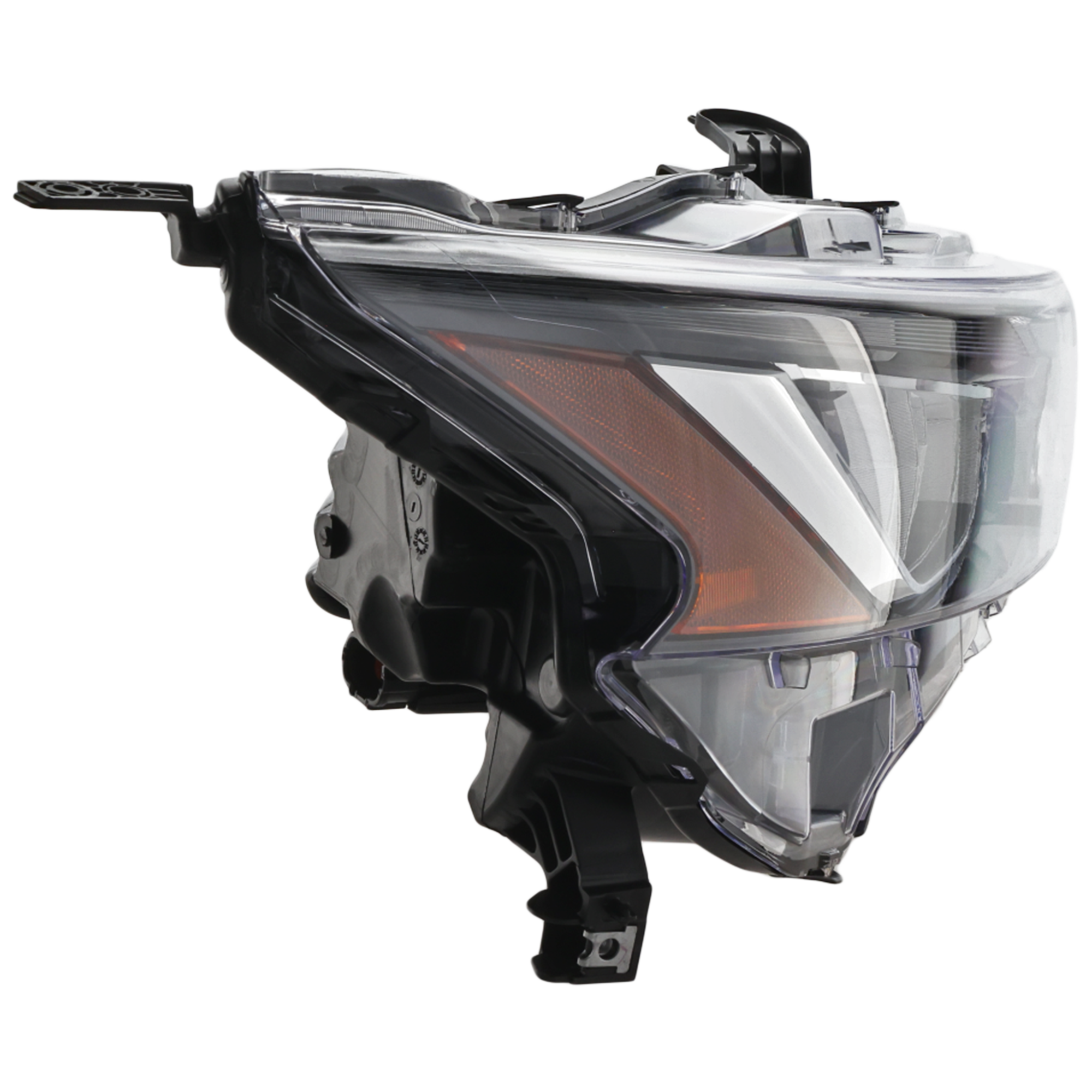 Passenger Side Headlight, with Bulb, LED, Clear Lens