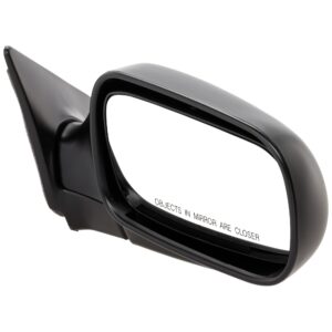 Passenger Side Mirror, Manual Adjust, Manual Folding, Non-Heated, Paintable, No Signal Light, No Memory, No Puddle Light, No Auto-Dimming, No Blind Spot Feature