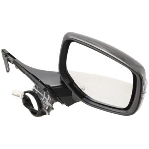 Passenger Side Mirror, Power Adjust, Manual Folding, Heated, Paintable, In-Housing Signal Light, No Memory, No Puddle Light, No Auto-Dimming, No Blind Spot Feature