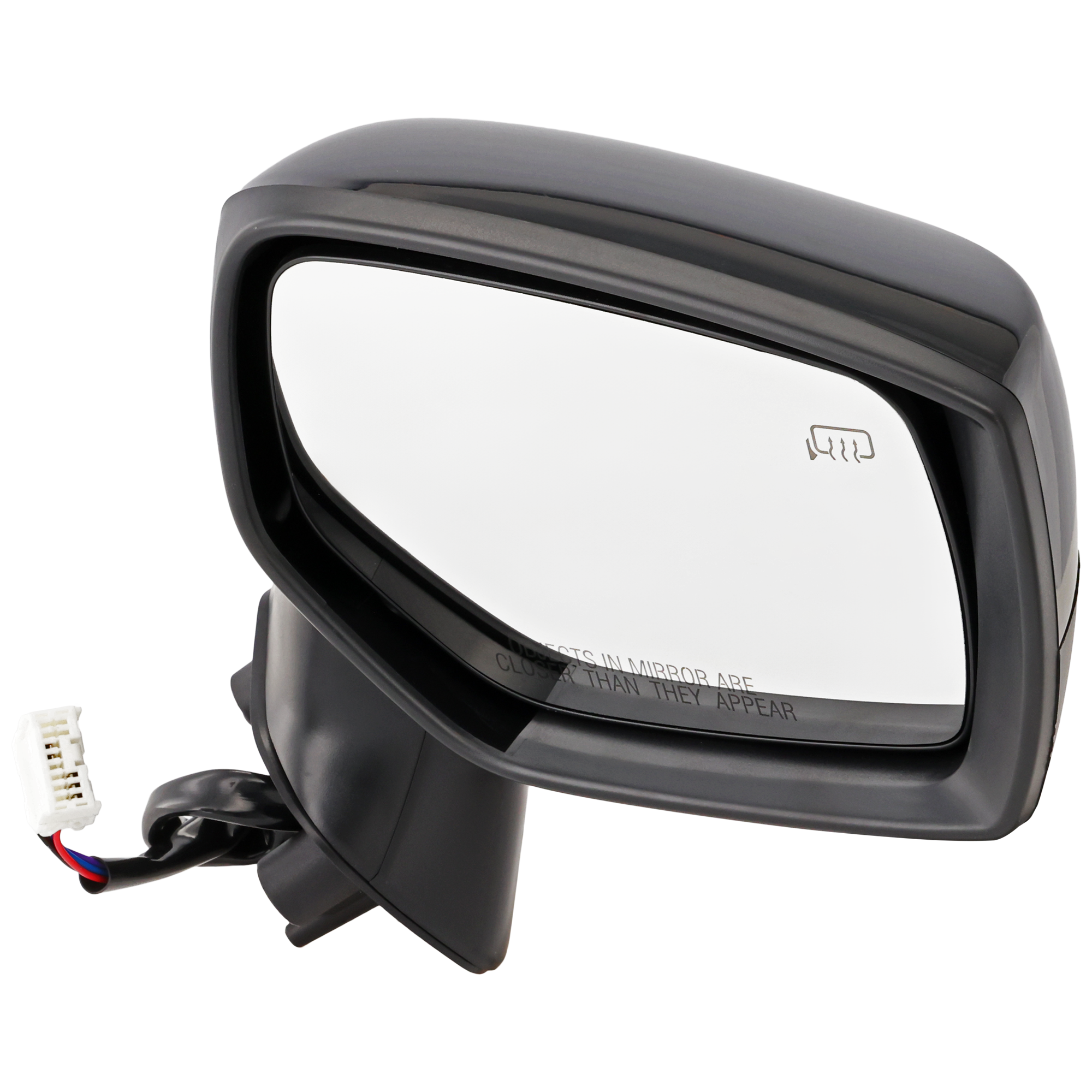 Passenger Side Mirror, Power Adjust, Manual Folding, Heated, Paintable, No Signal Light, No Memory, No Puddle Light, No Auto-Dimming, No Blind Spot Feature