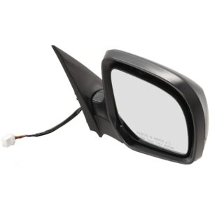 Passenger Side Mirror, Power Adjust, Manual Folding, Heated, Paintable, No Signal Light, No Memory, No Puddle Light, No Auto-Dimming, No Blind Spot Feature