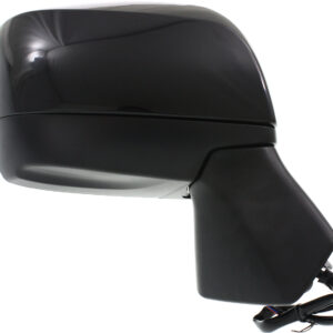 Passenger Side Mirror, Power Adjust, Manual Folding, Heated, Paintable, No Signal Light, No Memory, No Puddle Light, No Auto-Dimming, No Blind Spot Feature