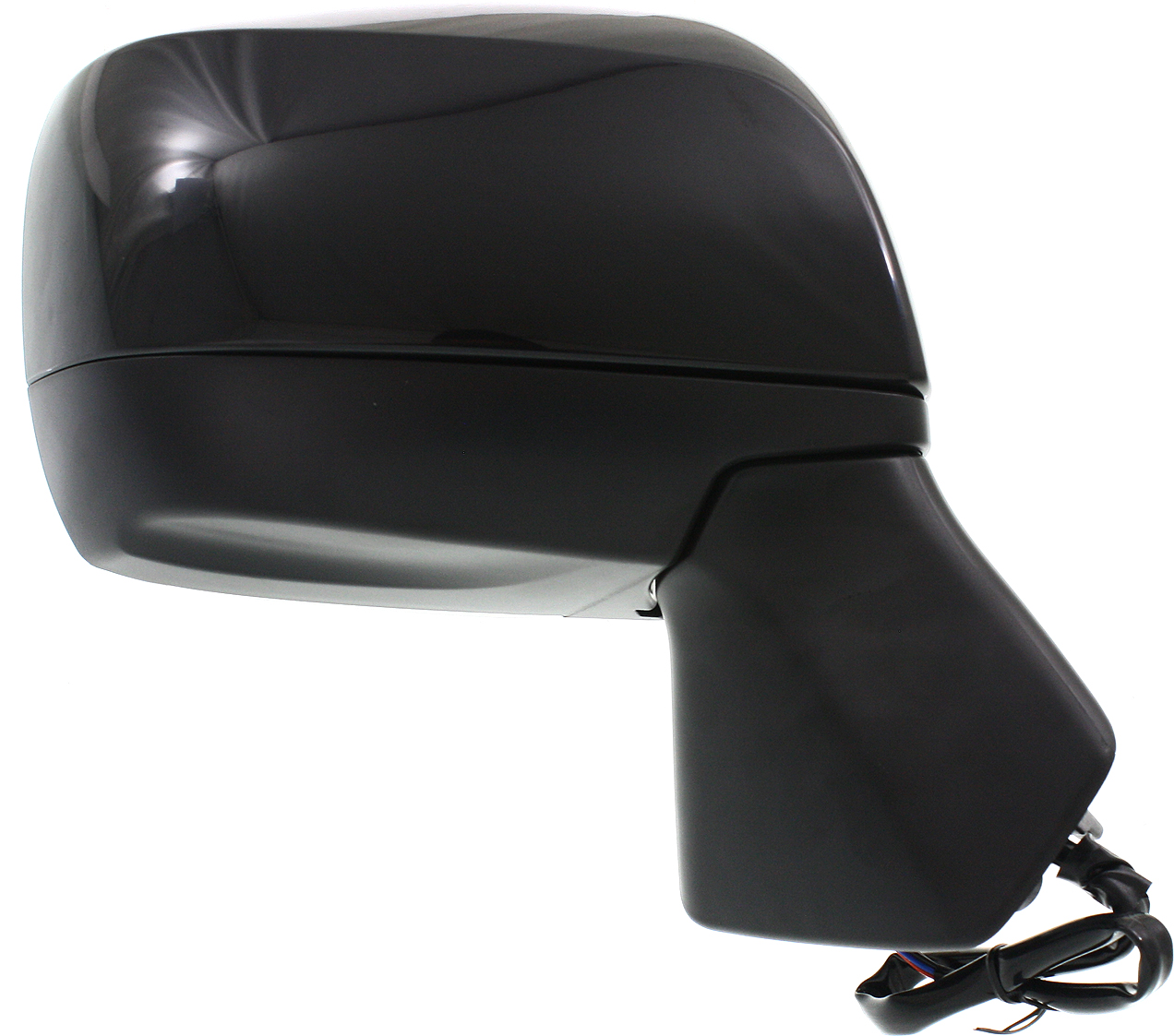 Passenger Side Mirror, Power Adjust, Manual Folding, Heated, Paintable, No Signal Light, No Memory, No Puddle Light, No Auto-Dimming, No Blind Spot Feature