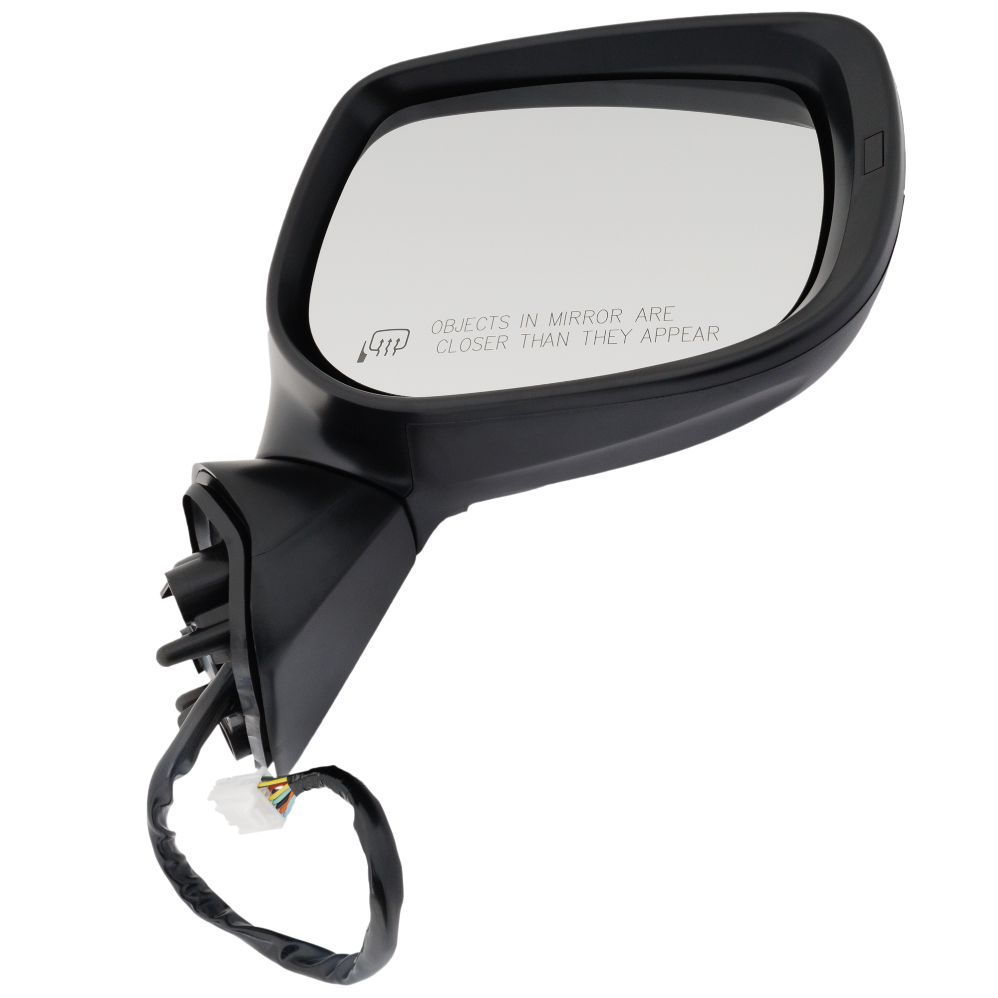 Passenger Side Mirror, Power Adjust, Manual Folding, Heated, Paintable, No Signal Light, No Memory, No Puddle Light, No Auto-Dimming, With Blind Spot Light in Housing, 4 Cyl.,...