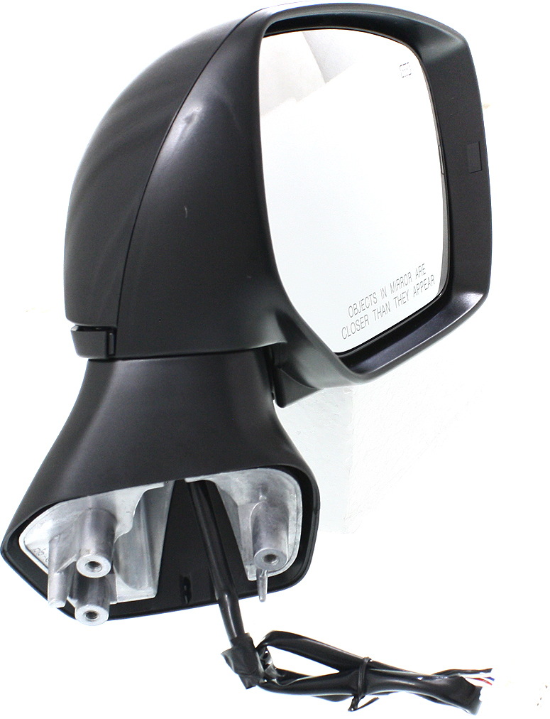 Passenger Side Mirror, Power Adjust, Manual Folding, Heated, Paintable, No Signal Light, No Memory, No Puddle Light, No Auto-Dimming, No Blind Spot Feature
