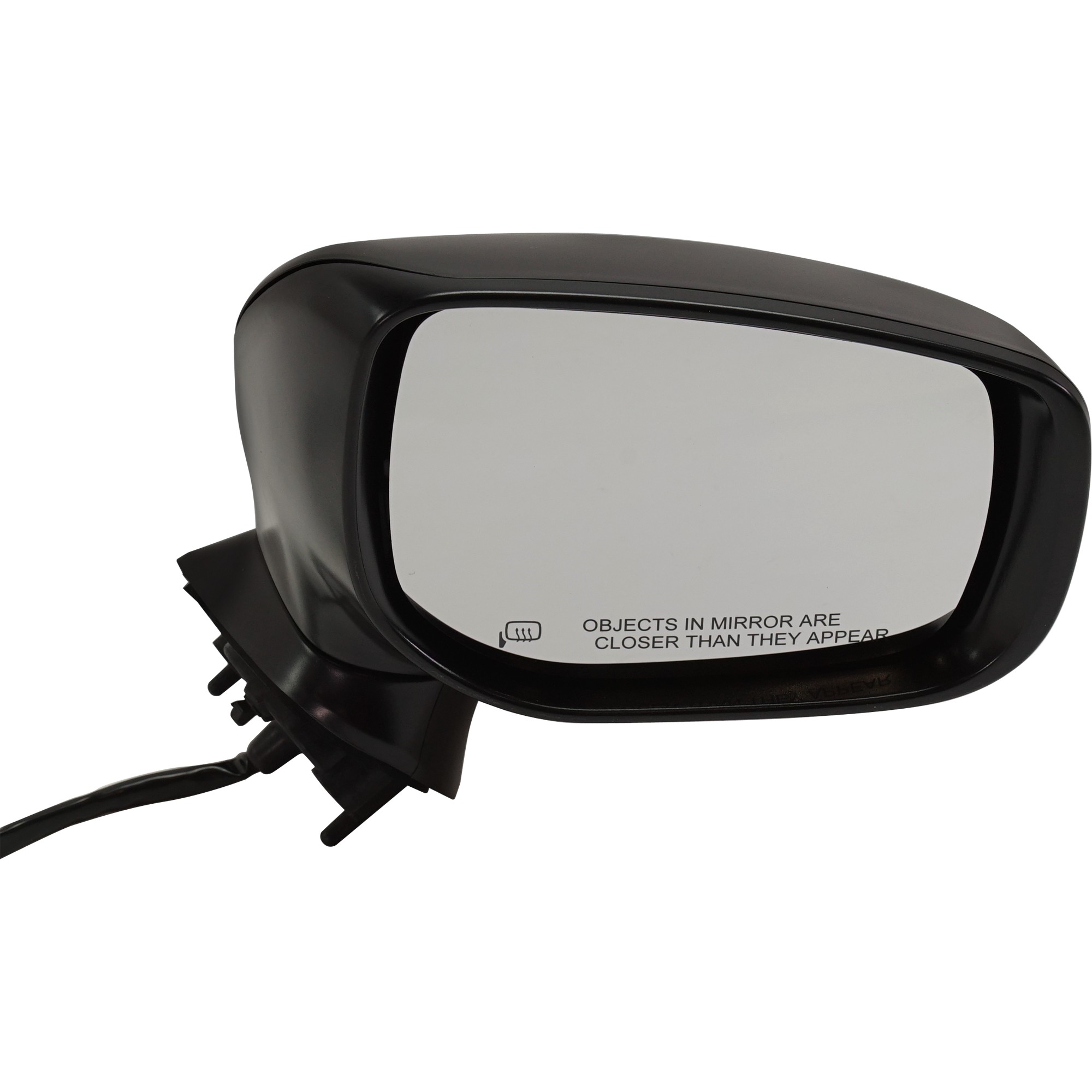 Passenger Side Mirror, Power Adjust, Manual Folding, Heated, Paintable, No Signal Light, No Memory, No Puddle Light, No Auto-Dimming, No Blind Spot Feature
