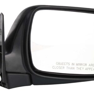 Passenger Side Mirror, Power Adjust, Manual Folding, Heated, Paintable, No Signal Light, No Memory, No Puddle Light, No Auto-Dimming, No Blind Spot Feature