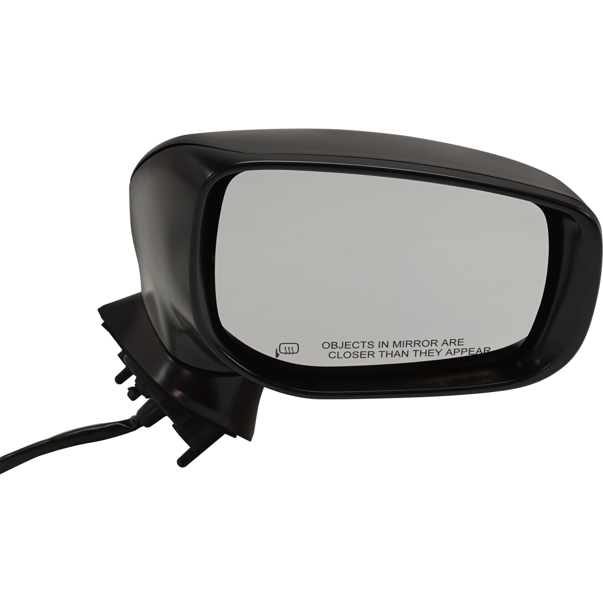 Passenger Side Mirror, Power Adjust, Manual Folding, Heated, Paintable, No Signal Light, No Memory, No Puddle Light, No Auto-Dimming, No Blind Spot Feature