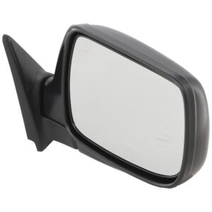 Passenger Side Mirror, Power Adjust, Manual Folding, Heated, Paintable, No Signal Light, No Memory, No Puddle Light, No Auto-Dimming, No Blind Spot Feature