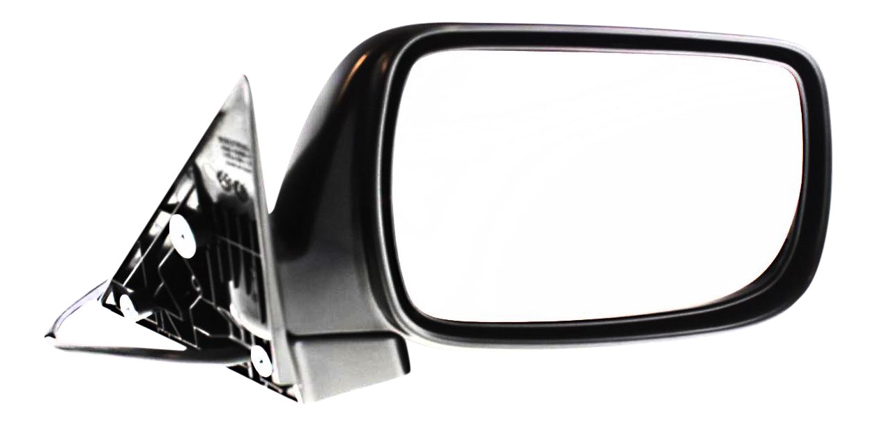 Passenger Side Mirror, Power Adjust, Manual Folding, Heated, Textured Black, No Signal Light, No Memory, No Puddle Light, No Auto-Dimming, No Blind Spot Feature