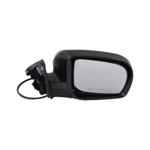 Passenger Side Mirror, Power Adjust, Manual Folding, Non-Heated, Paintable, No Signal Light, No Memory, No Puddle Light, No Auto-Dimming, No Blind Spot Feature