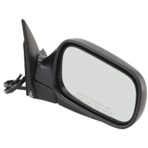 Passenger Side Mirror, Power Adjust, Manual Folding, Non-Heated, Paintable, No Signal Light, No Memory, No Puddle Light, No Auto-Dimming, No Blind Spot Feature