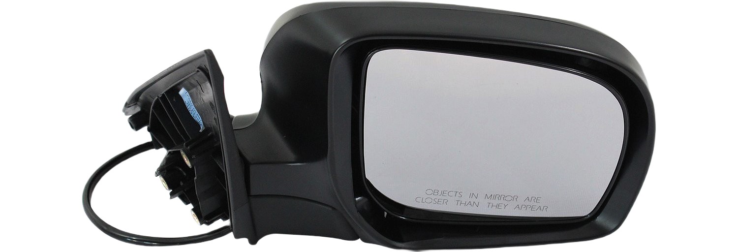 Passenger Side Mirror, Power Adjust, Manual Folding, Non-Heated, Paintable, No Signal Light, No Memory, No Puddle Light, No Auto-Dimming, No Blind Spot Feature