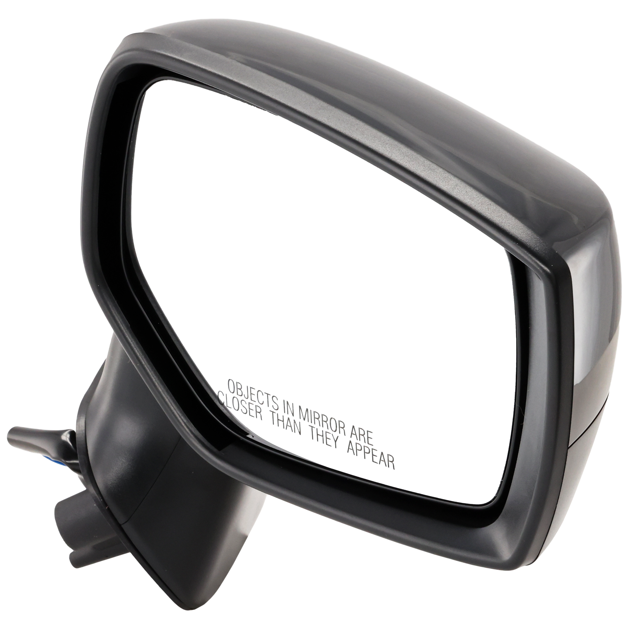Passenger Side Mirror, Power Adjust, Manual Folding, Non-Heated, Paintable, No Signal Light, No Memory, No Puddle Light, No Auto-Dimming, No Blind Spot Feature