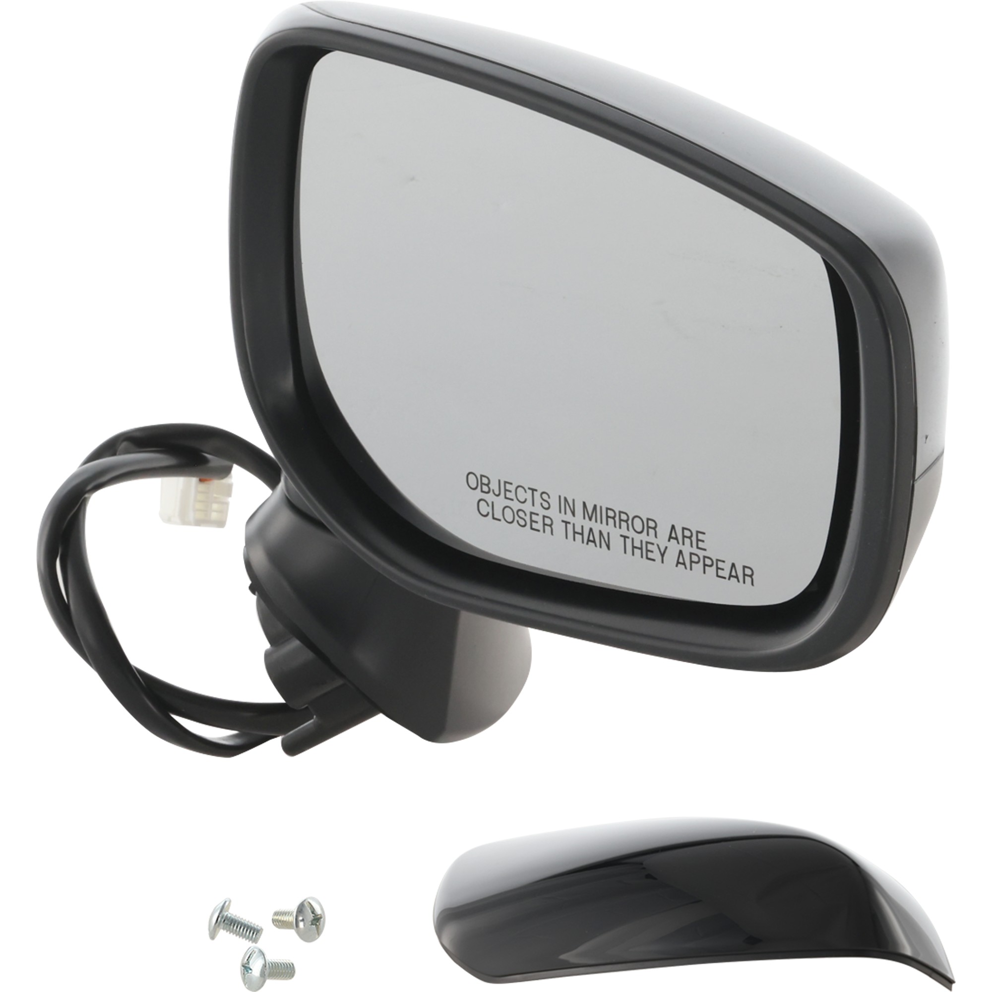 Passenger Side Mirror, Power Adjust, Manual Folding, Non-Heated, Paintable, No Signal Light, No Memory, No Puddle Light, No Auto-Dimming, No Blind Spot Feature, 4 Cyl., 2.0L Engine