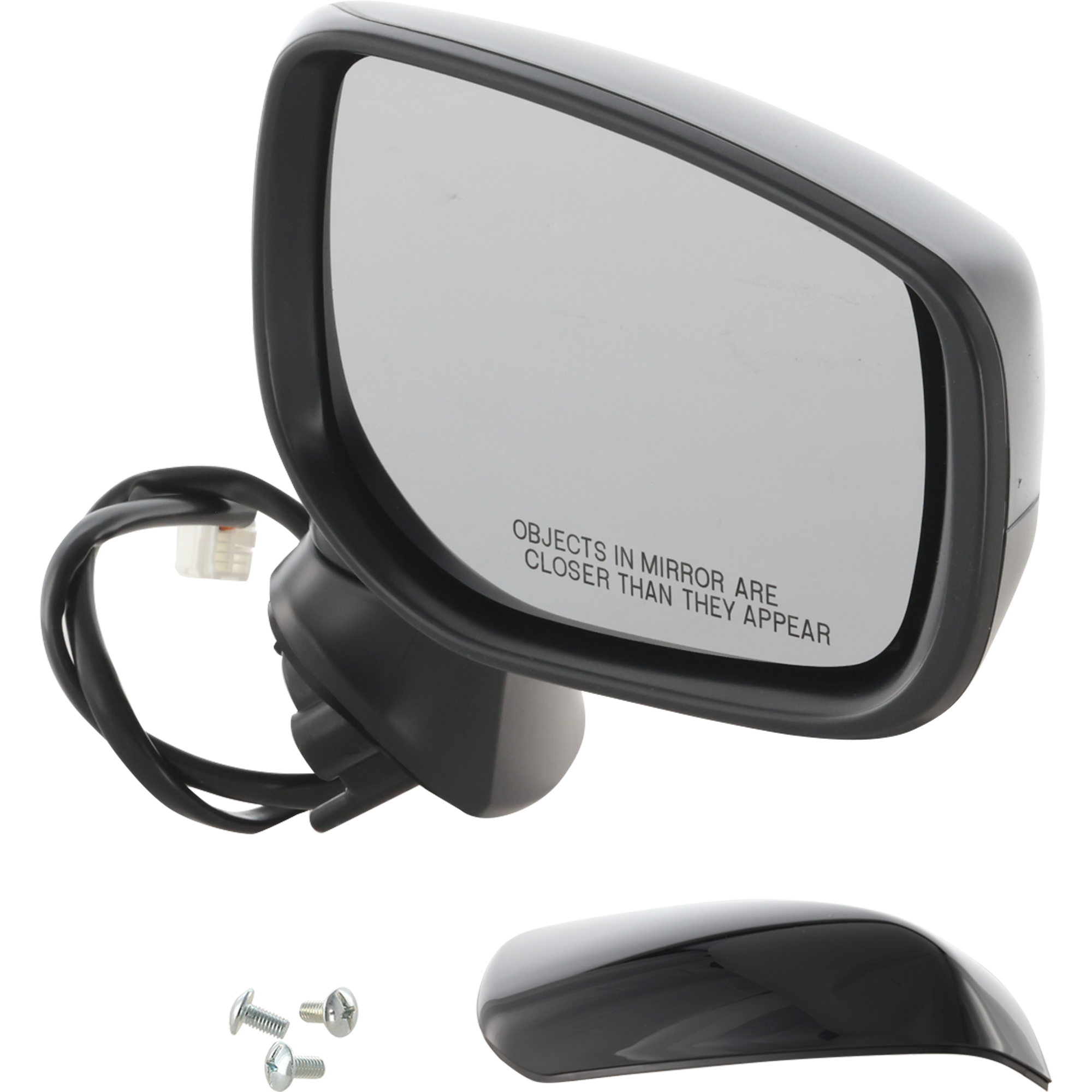 Passenger Side Mirror, Power Adjust, Manual Folding, Non-Heated, Paintable, No Signal Light, No Memory, No Puddle Light, No Auto-Dimming, No Blind Spot Feature, 4 Cyl., 2.0L Engine