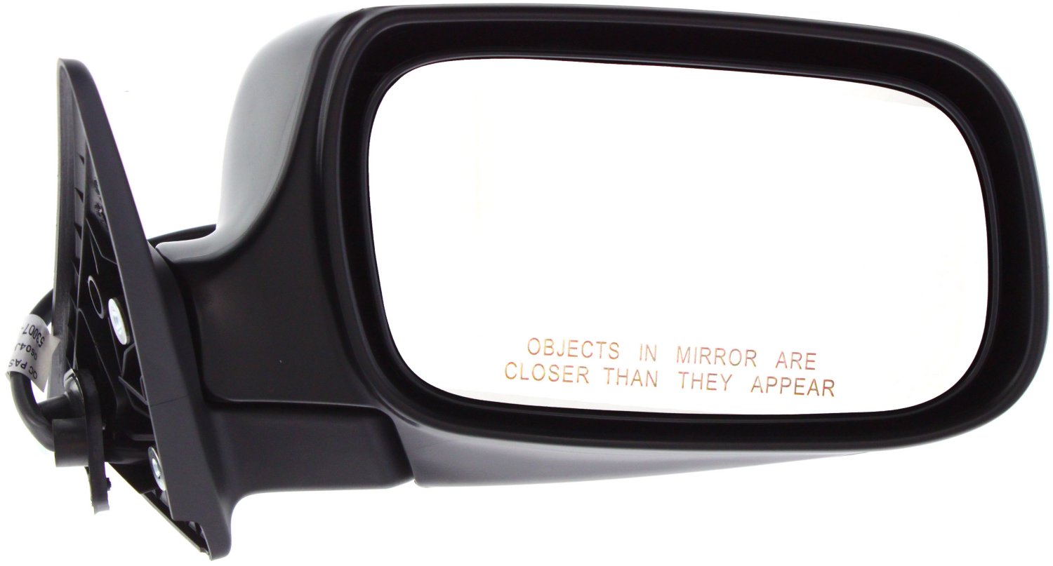 Passenger Side Mirror, Power Adjust, Manual Folding, Non-Heated, Paintable, No Signal Light, No Memory, No Puddle Light, No Auto-Dimming, No Blind Spot Feature, 2.5 X Model
