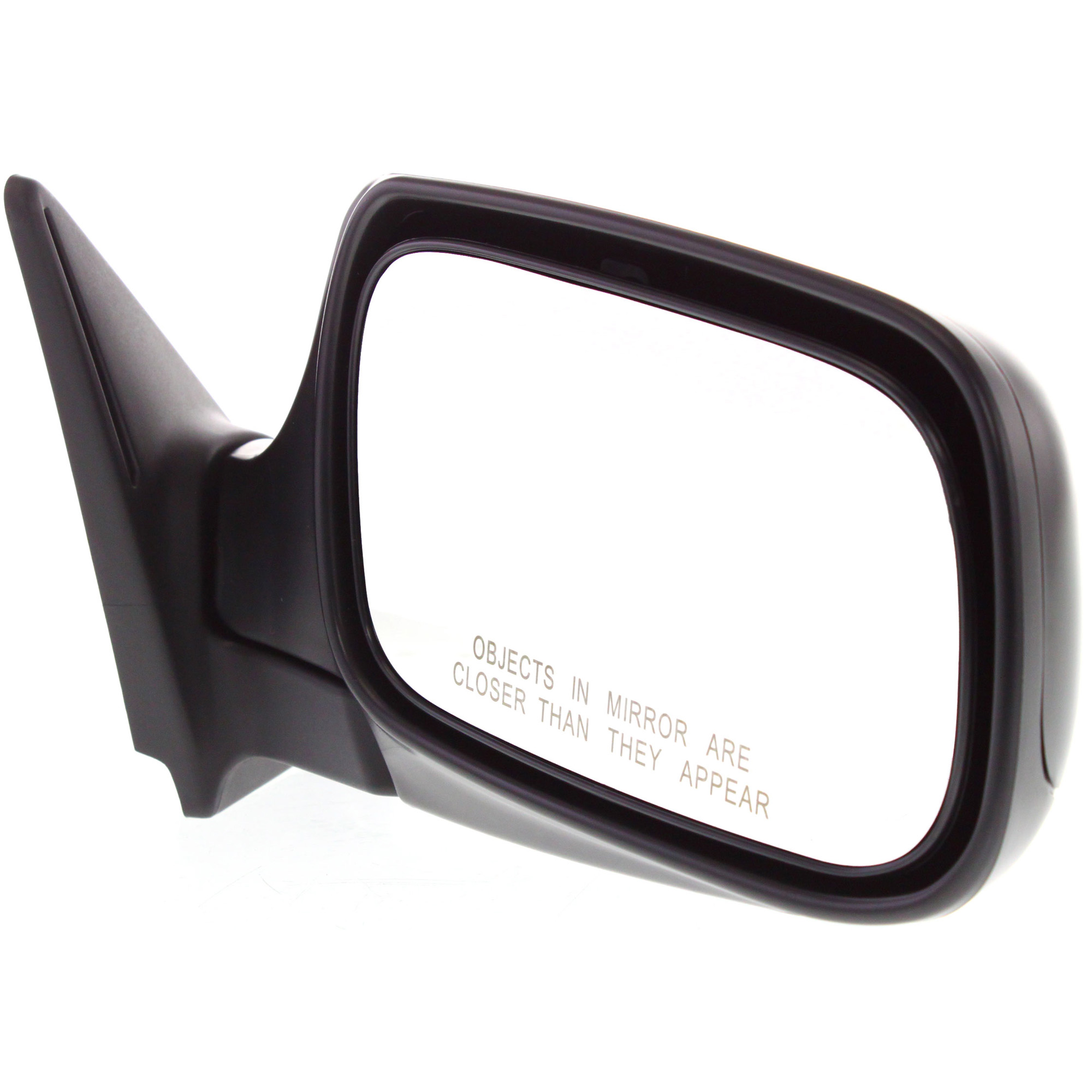 Passenger Side Mirror, Power Adjust, Manual Folding, Non-Heated, Paintable, No Signal Light, No Memory, No Puddle Light, No Auto-Dimming, No Blind Spot Feature