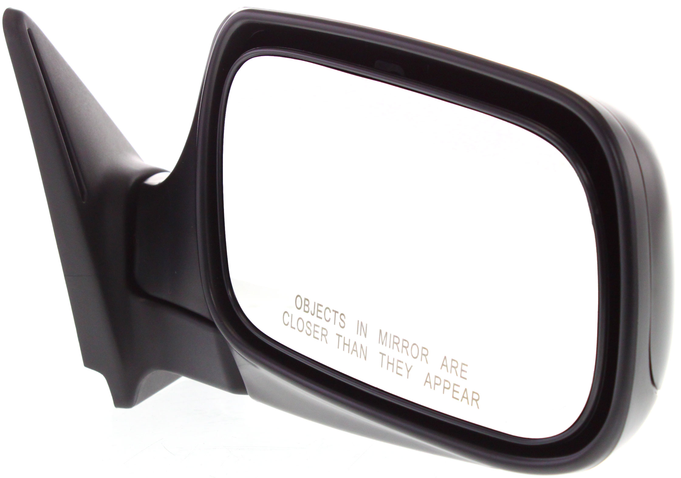 Passenger Side Mirror, Power Adjust, Manual Folding, Non-Heated, Paintable, No Signal Light, No Memory, No Puddle Light, No Auto-Dimming, No Blind Spot Feature, 2.5 X Model