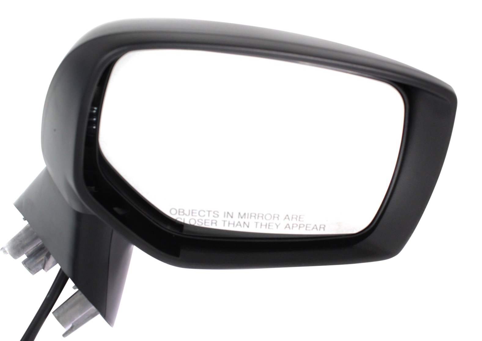 Passenger Side Mirror, Power Adjust, Manual Folding, Non-Heated, Paintable, No Signal Light, No Memory, No Puddle Light, No Auto-Dimming, No Blind Spot Feature