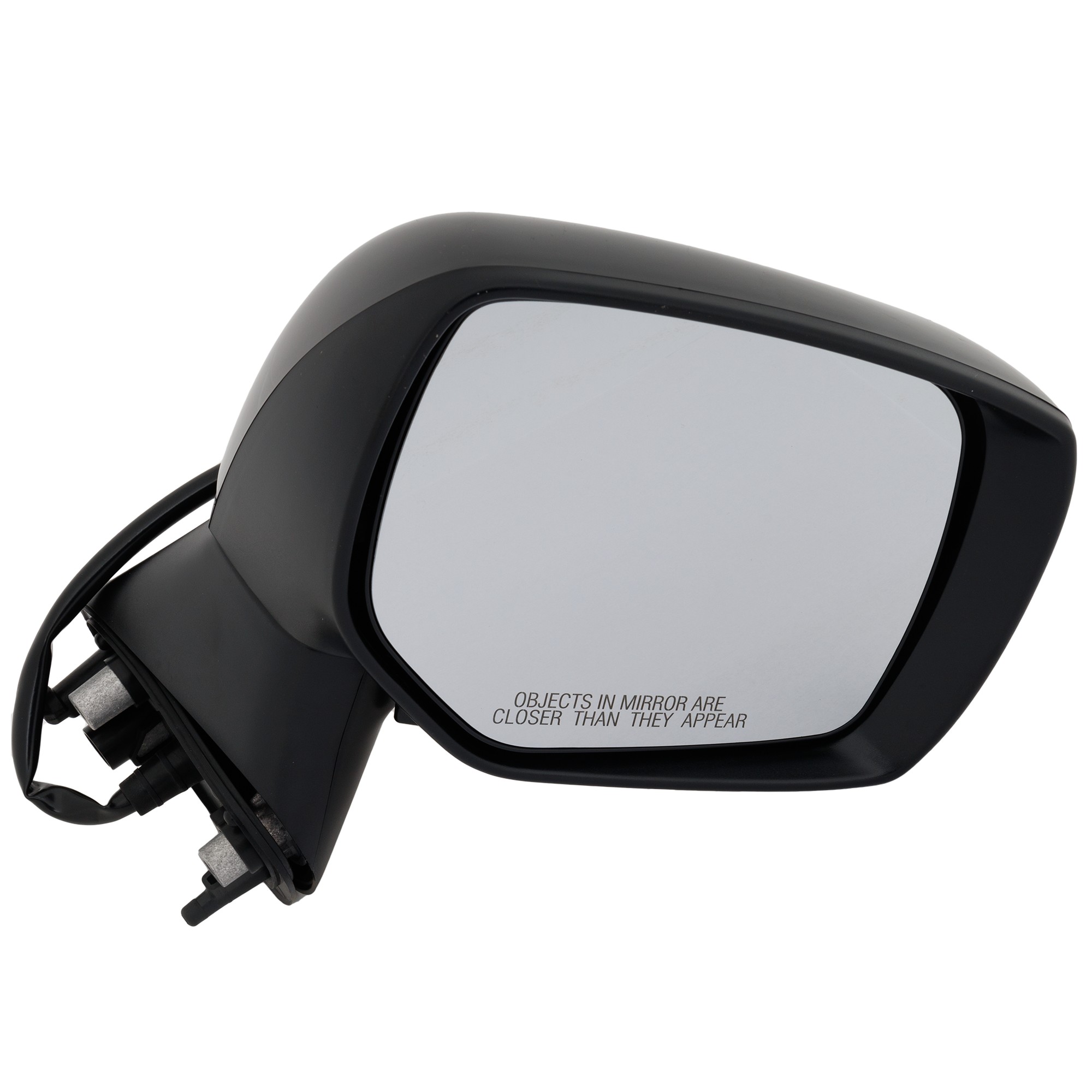 Passenger Side Mirror, Power Adjust, Manual Folding, Non-Heated, Paintable, No Signal Light, No Memory, No Puddle Light, No Auto-Dimming, No Blind Spot Feature