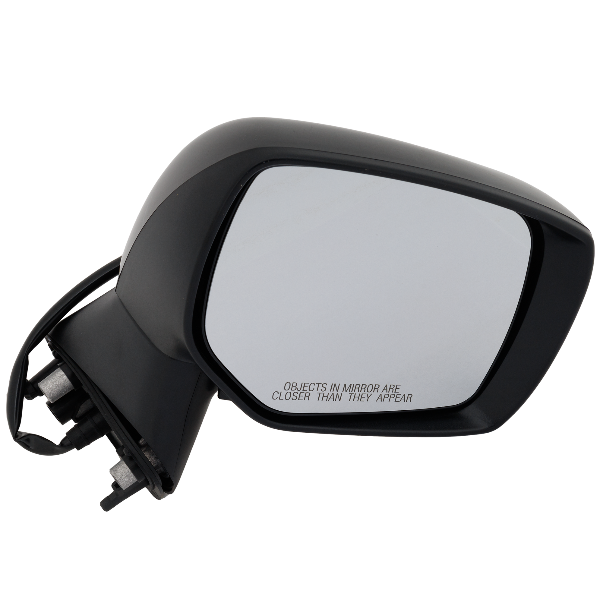 Passenger Side Mirror, Power Adjust, Manual Folding, Non-Heated, Paintable, No Signal Light, No Memory, No Puddle Light, No Auto-Dimming, No Blind Spot Feature