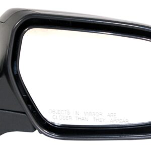 Passenger Side Mirror, Power Adjust, Manual Folding, Non-Heated, Paintable, No Signal Light, No Memory, No Puddle Light, No Auto-Dimming, No Blind Spot Feature