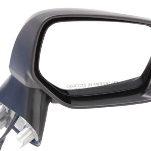 Passenger Side Mirror, Power Adjust, Manual Folding, Non-Heated, Textured Black, No Signal Light, No Memory, No Puddle Light, No Auto-Dimming, No Blind Spot Feature