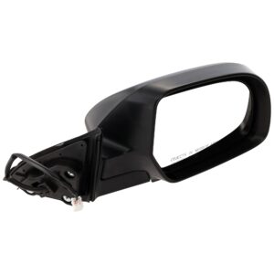 Passenger Side Mirror, Power Adjust, Non-Heated, Manual Folding, With 1 Paintable and 1 Textured Black Cap, No Signal Light, No Memory, No Puddle Light, No Auto-Dim, No Blind...